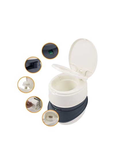Bepot 600 20lt Atık Tankı Portatif Tuvalet