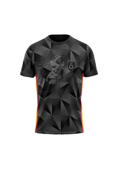 Gsstore Galatasaray Leroy Sane Design Fc T-shirt Forma Gri