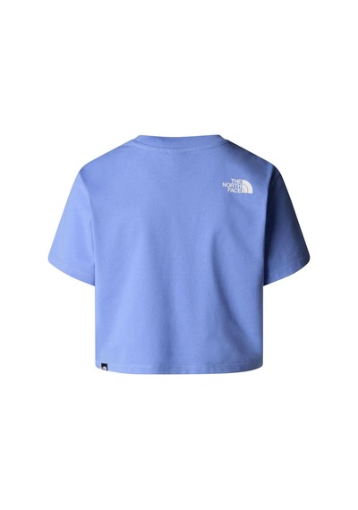The North Face Kadın Sımple Dome Cropped Relaxed Tişört Nf0a87u40yı1 Mavi