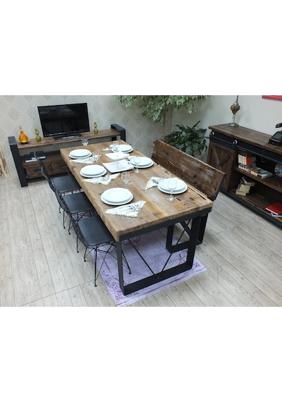 Ntconcept Ntconcept Doğal Ağaç Yemek Masası (279836306)