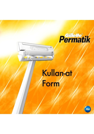 Gillette Permatik Kullan At Tıraş Bıçağı 10 Adet