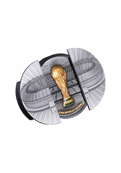 Agakulche Fıfa Dünya Kupası 2026 Mekanizmalı Stadyum Gümüş Sikke Coin