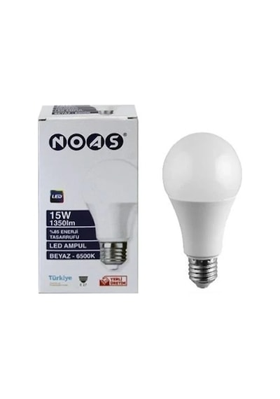 Noas 15w Beyaz Işıklı 1350 Lümen Led Ampul