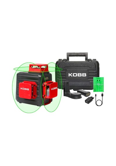 Kobb  Kbl34g 40 Metre Profesyonel Li-ion Şarjlı 3x360⁰ Otomatik  Hi