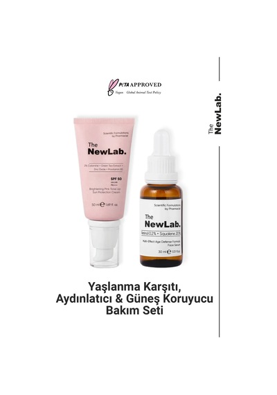 The NewLab , Aydınlatıcı Ve Güneş Koruyucu Bakım Seti