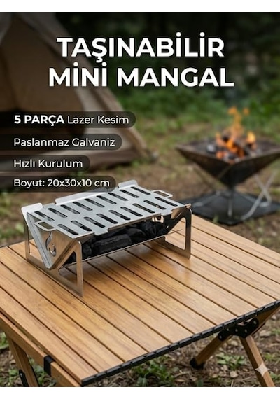 V5.1 Lynx Mini Mangal Portatif Katlanır Kamp Ocağı Diğer
