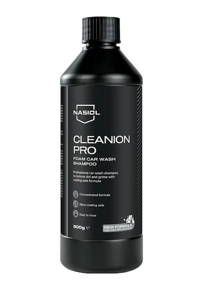 Nasiol Cleanion Pro 500gr Yoğun Köpüklü Konsantre Araç Yıkama Şampuanı