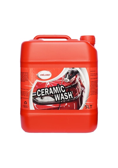 Uniland Ceramic Wash Seramik Şampuanı 5 Lt Uygulama Süngeri