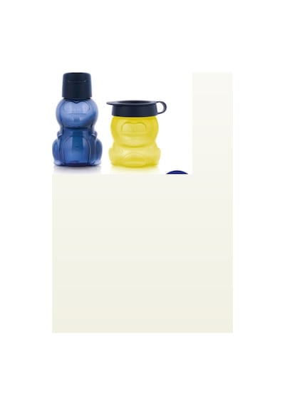 Tupperware Eko Şişe Suluk Matara 350 Ml Aslan Figürlü Atıştırmalik Sarı Beyaz