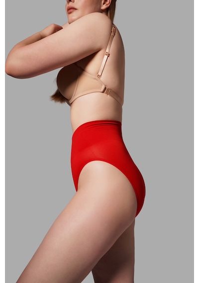Fit Women Toparlayıcı Yüksek Bel Külot 1010 Kırmızı