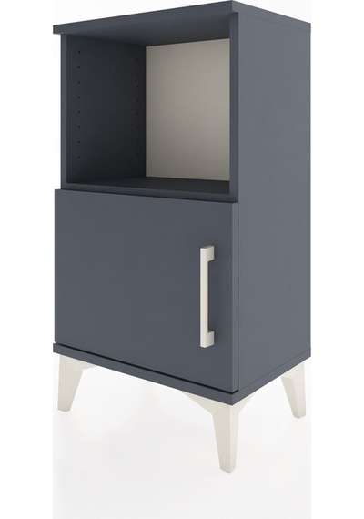 Arges Komodin 2 Raflı 44x30x80 Antrasit-antrasit Antrasit