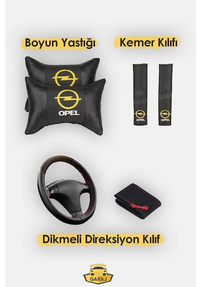 Opel Corsa, Astra, Vectra Yastık Kemer Direksyon Oto Koltuk Seti