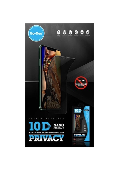 Apple iPhone Uyumlu 12 Mini 5d Hayalet Privacy Cam Ekran Koruyucu