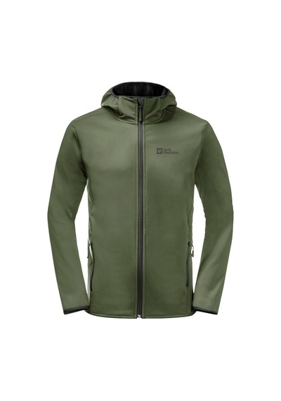Jack Wolfskin 1307471-4161 Bornberg Hoody M Erkek Softshell Ceket renkli