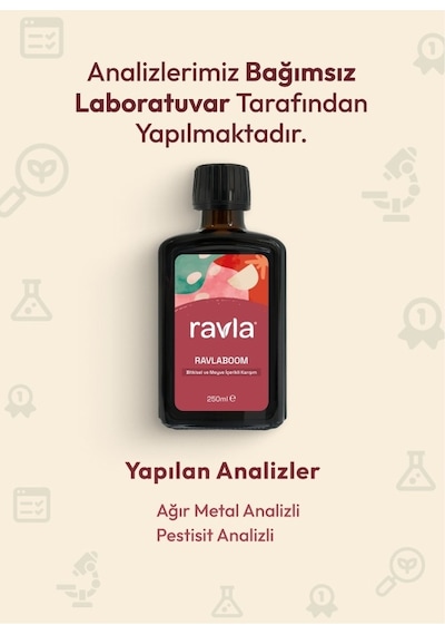 Ravlaboom Bitkisel Ve Meyve İçerikli Karışım - 250 Ml