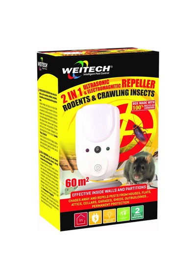 Weitech WK1003 Haşere Fare Sıçan Örümcek Kovucu 60 M2