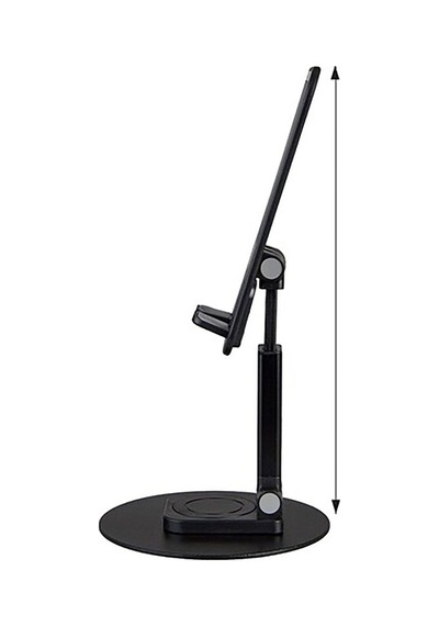 Katlanabilir Telefon Tablet Tutucu Stand Portatif Sarsılmaz Stand Tel Tablet Standı Siyah