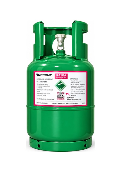 Pront R410a Soğutucu Klima Gazı 10 Kg Yeşil Tüp Yeşil