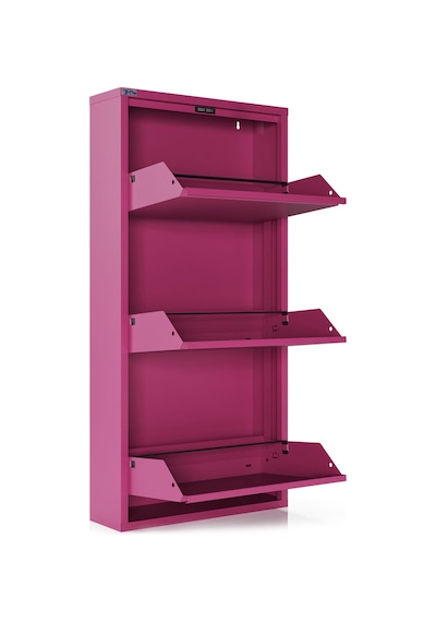 Ceha 3'lü Metal Ayakkabılık - Pembe K.AYK-3 /AB4010