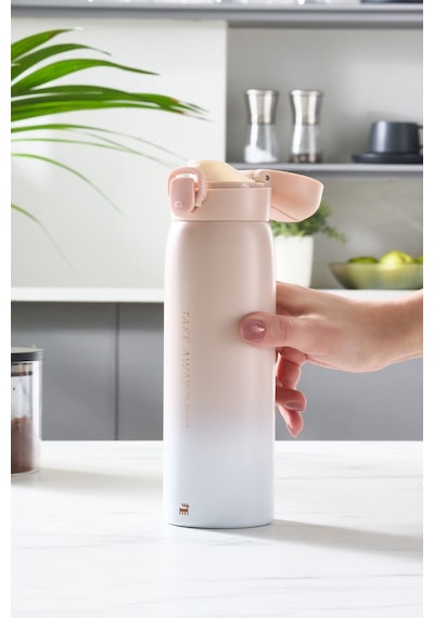 Karaca Skyfall Çelik Sızdırmaz Termos Pembe 500 ml