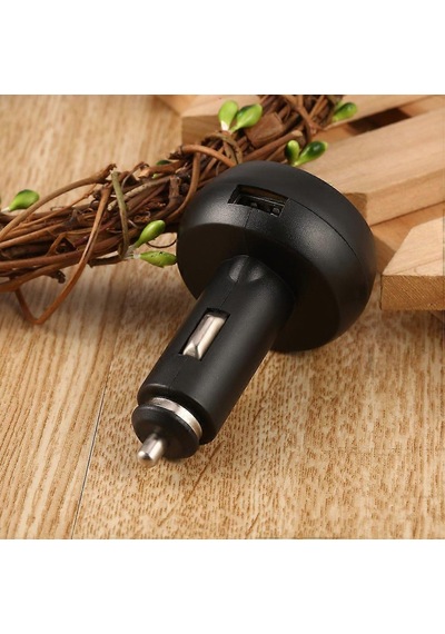 3'ü 1 Arada Dijital Led Usb Araç Şarj Cihazı Voltmetre Termometre Araç Aküsü Monitörü No.94632 Newway