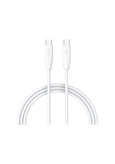 Syrox Pd25t Q3.0 Pd 25w Type-c To Type-c Hızlı Şarj Aleti Set Beyaz