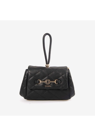 Guess Kadın Vegan Frances Mini Postacı & Çapraz Çanta Hwqg2241780 Siyah