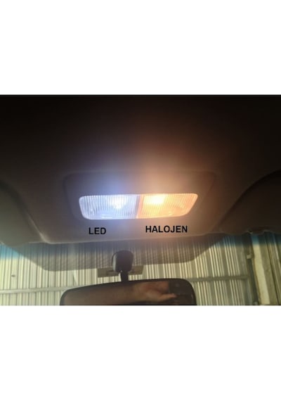 Fardoktoru Toyota Corolla Uyumlu 2007-2013 Beyaz Led Iç Aydinlatma Ampul Seti