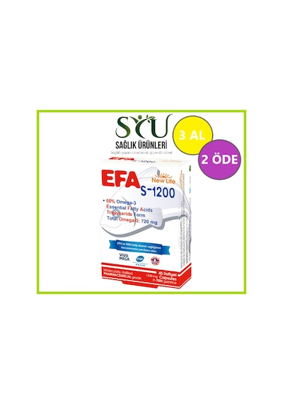 Efa S 1200 Mg 45 Kapsül
