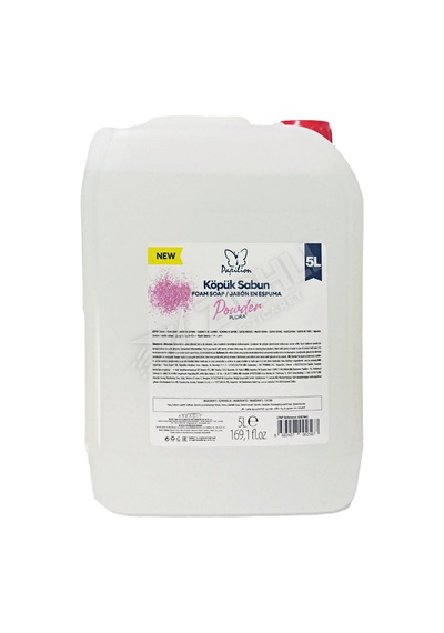 Papilion Köpük Sabun Pudra 5000 Ml Çok Renkli