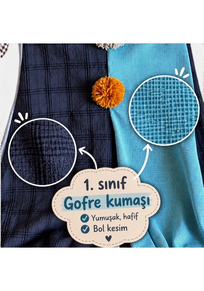 Bebe Paylanço Kostümü Mavi