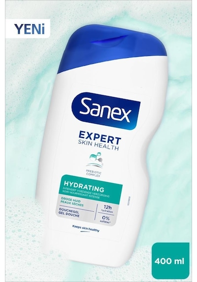 Sanex Expert Yoğun Nemlendirici Duş Jeli 2 x 400 ML