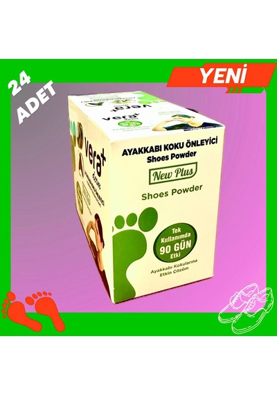 Vera Derm Ayak ve Ayakkabı Koku Önleyici Toz 24'lü