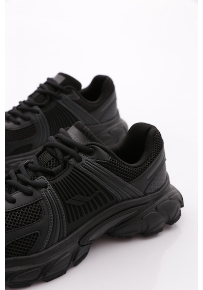 Lescon 26bae00mgrnm Erkek Megaron Sneakers Spor Ayakkabı Siyah