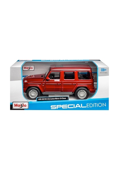 Maısto 2019 Mercedes Benz G-class - Kırmızı Açık Bej