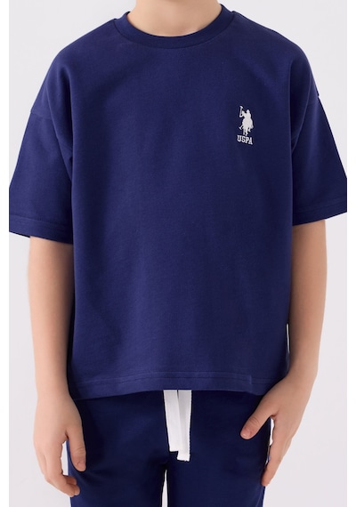 U.S. Polo Assn. Erkek Çocuk Lacivert Bermuda Takım Us1780-c-v10 Lacivert