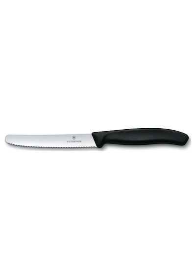 Victorinox 6.7833 Domates ve Sosis Bıçağı Siyah 11 CM