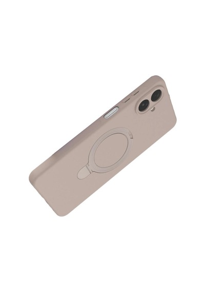 Samsung Galaxy A07 4g Regal Magsafe Standlı Kapak - Çöl Titanyum