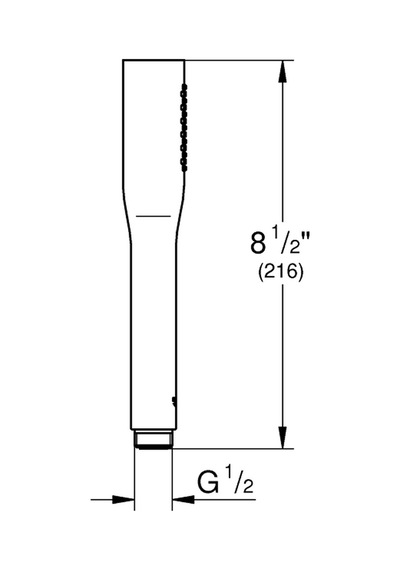Grohe Euphoria Stick Cosmopolitan El Duşu 1 Akışlı Phantom Black - 22126kf0