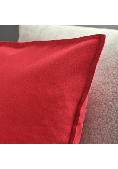 Ikea Gurlı Kırlent Kılıfı, Kırmızı, 50x50 Cm