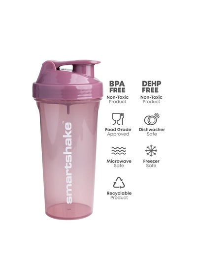 Glossy Lite Protein Shaker, 800 Ml, Sızdırmaz, Bpa İçermez, Erkek Ve Kadınlar İçin Hediyeler, Spor Salonu Çalkalay Ahududu
