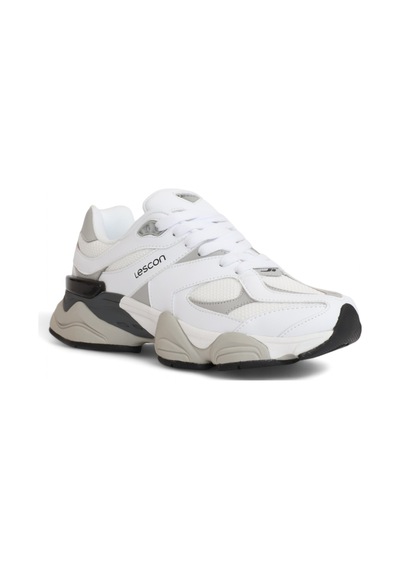 Lescon 2079-ghost Anatomik Tabanlı Genç Unisex Sneakers Ayakkabı Beyaz