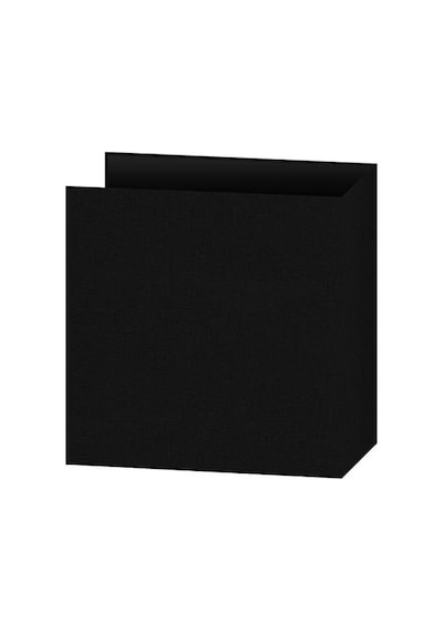 Photo Albums 3-ring Fabric 8.5"x11"-black -t811cbf-bk