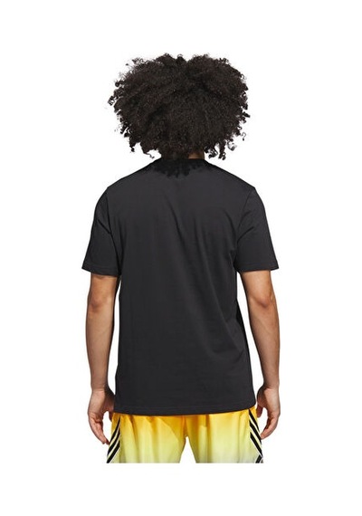 Adidas Fdn Hbr Tee 2 Erkek Basketbol Tişörtü Jv8420 Siyah SIYAH
