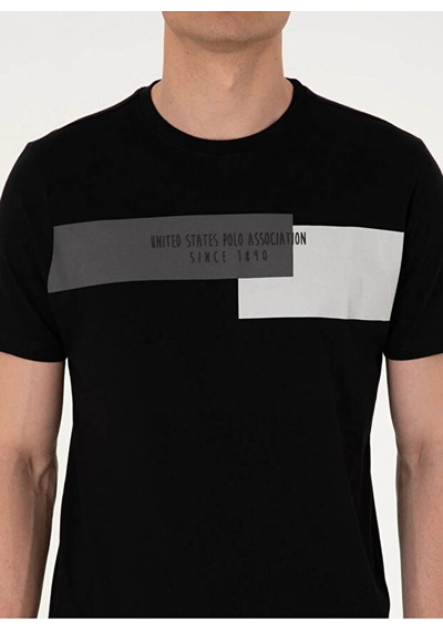 U.S. Polo Assn. Senka Siyah Erkek T-shirt 2104733 L