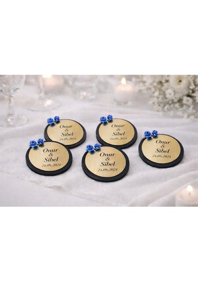 Magnet Kişiye Özel Altın Pleksi 25 Adettir No 066