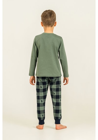 U.S. Polo Assn. Erkek Çocuk Pijama Takımı Baskılı Yeşil Uzun Kol Pijama Takımı Us2647-c-v2 Us2647-c-v2 U.S. Polo Assn. Erkek Çocuk Pijama Takımı Baskılı Yeşil Uzun Kol Pijama Takımı Us2647-c-v2 Us2647-c-v2