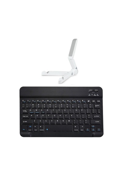 Elektromaxx Microcase Apple Uyumlu iPad  Pro 2021 5.Nesil Bluetooth Klavye+Standı Al2754