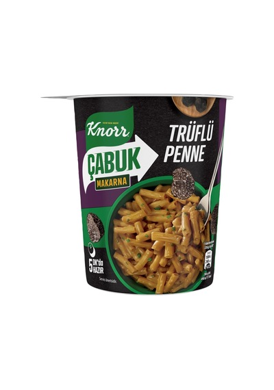 Knorr Çabuk Makarna Pot 65g Trüf Mantarlı Pratik Lezzet - 8 Adet Tarı
