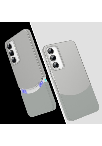 Lexroo Galaxy A15 Mıknatıslı Duble İnce Kılıf - Lacivert